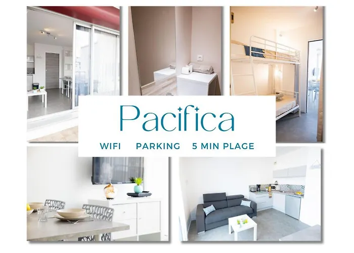 Le Pacifica Appart - Neuf Parking Wifi Clim 2Min Plage - Residence Le Pacific - Topprosconciergerie La Grande Motte